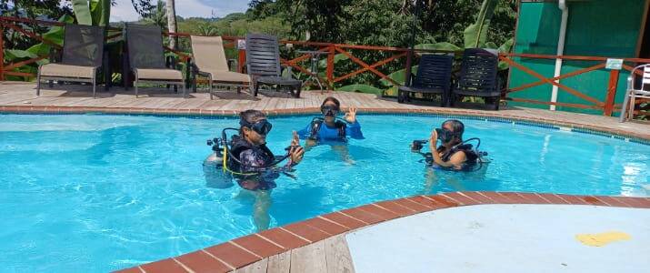 Caño divers - Entrainement