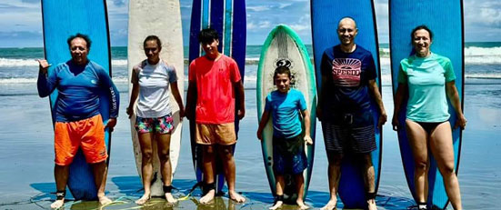 Cours de surf avec Apprendre a surfer