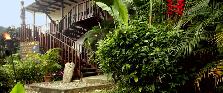 Vallée Orosi Lodge Turrialba Jardin Tropical