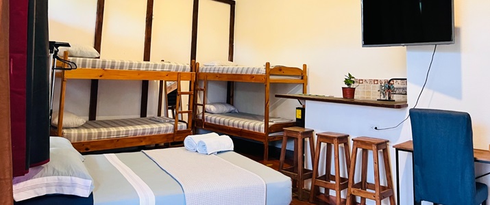 Adventure Lodge Jaco chambre dortoir