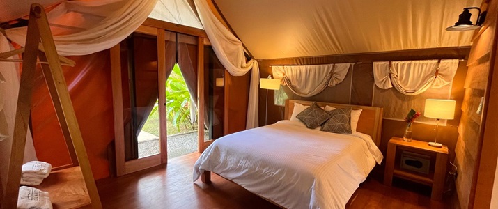 Arenal Glamping La Fortuna - chambre tente lit